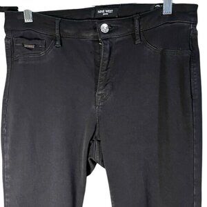 Nine West Black Stretch Skinny Jeans Womens Size 8 Mid Rise Denim Pants